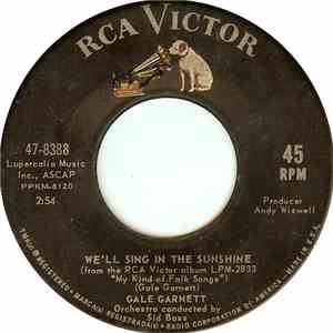 Gale Garnett - We'll Sing In The Sunshine / Prism Song download flac mp3