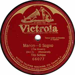 Tito Schipa - Manon-Il Sogno (The Dream) (Act 2) download flac mp3