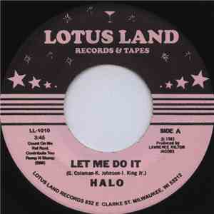 Halo  - Let Me Do It download flac mp3