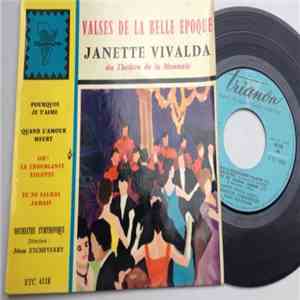 Janette Vivalda, Jésus Etcheverry - Valses De La Belle Epoque download flac mp3
