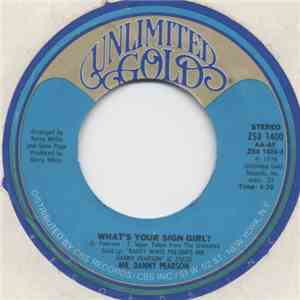 Mr. Danny Pearson - What's Your Sign Girl? download flac mp3