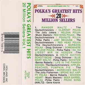 Various - Polka's Greatest Hits, 20 Million Sellers - Vol. 1 download flac mp3