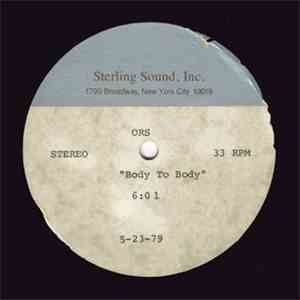 ORS - Body To Body Boogie download flac mp3