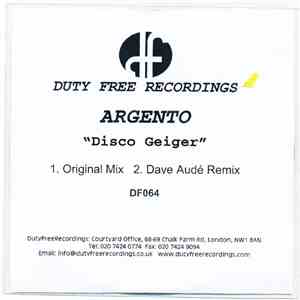 Argento - Disco Geiger flac mp3 download