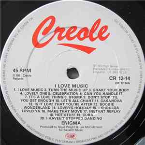 Enigma  - I Love Music download flac mp3