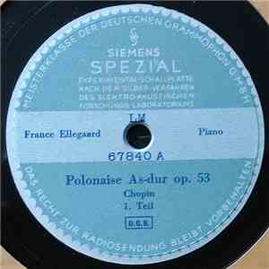 France Ellegaard - Polonaise As-dur op. 53 download flac mp3