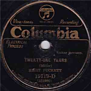 Riley Puckett - Twenty-One Years / All Bound Down In Prison download flac mp3