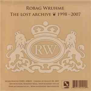 Robag Wruhme - The Lost Archive ❦ 1998 - 2007 download flac mp3