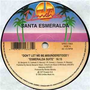 Santa Esmeralda - Don't Let Me Be Misunderstood / Esmeralda Suite download flac mp3