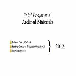 Vziel Projet Et Al. - Archival Materials download flac mp3