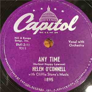 Helen O'Connell - Any Time / Crazy Heart download flac mp3