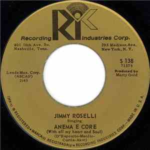 Jimmy Roselli - Anema E Core (With All My Heart And Soul) download flac mp3