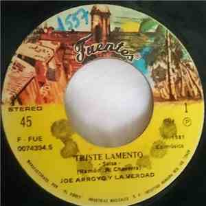 Joe Arroyo Y La Verdad - Triste Lamento / La Vida Va download flac mp3