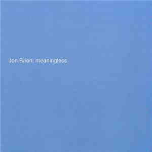 Jon Brion - Meaningless download flac mp3