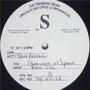 Rock Ice - Freedom Of Speech (Say What You Want To Say) download flac mp3
