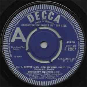 Engelbert Humperdinck - I'm A Better Man (For Having Loved You) / Cafe download flac mp3
