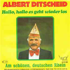 Albert Ditscheid - Hallo, Hallo Es Geht Wieder Los download flac mp3