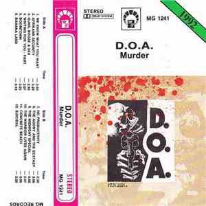 D.O.A.  - Murder download flac mp3