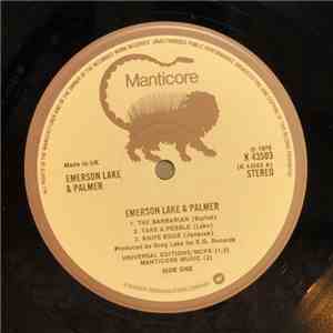 Emerson Lake & Palmer - Emerson, Lake & Palmer download flac mp3