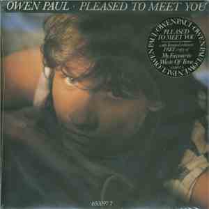 Owen Paul - Pleased To Meet You download flac mp3