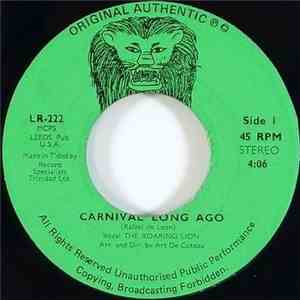 The Roaring Lion - Carnival Long Ago / Calypsonian Government flac mp3 download