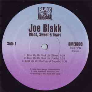 Joe Blakk - Boot Up Or Shut Up download flac mp3