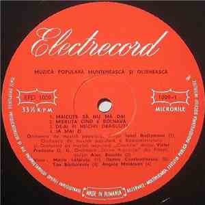 Various - Muzică Populară Muntenească Și Oltenească download flac mp3