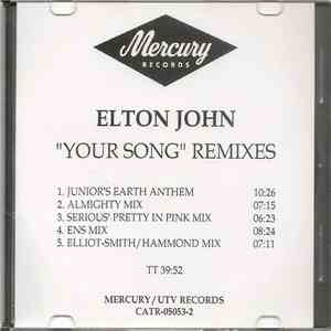Elton John - Your Song - Remixes download flac mp3
