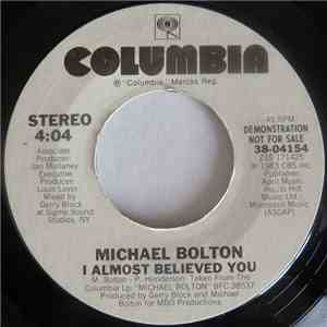 Michael Bolton - I Almost Believed You download flac mp3