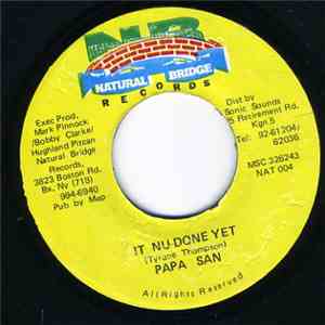 Papa San - It Nu Done Yet download flac mp3