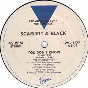 Scarlett & Black - You Don't Know download flac mp3