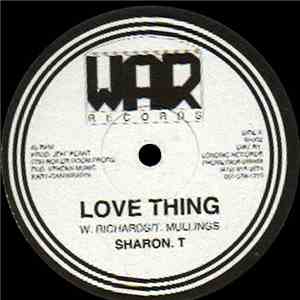 Sharon. T - Love Thing / Love Mix download flac mp3