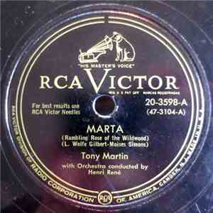 Tony Martin  - Marta (Rambling Rose Of The Wildwood) flac mp3 download
