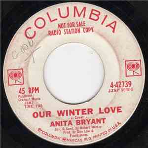 Anita Bryant - Our Winter Love / Honest John download flac mp3