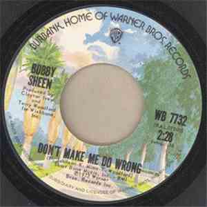 Bobby Sheen - Don't Make Me Do Wrong / Payback download flac mp3
