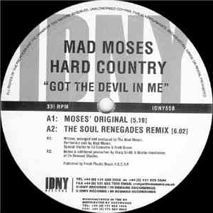 Mad Moses Hard Country - Got The Devil In Me download flac mp3