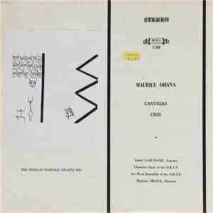 Maurice Ohana - Cantigas / Cris download flac mp3