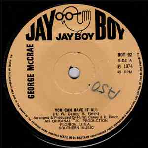 George McCrae - You Can Have It All download flac mp3