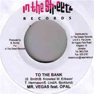 Mr. Vegas feat. Opal  - To The Bank download flac mp3