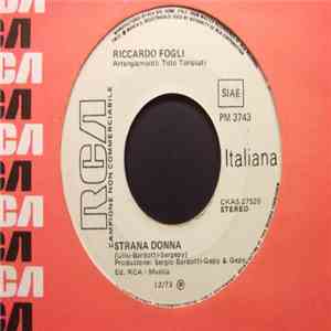 Riccardo Fogli - Strana Donna download flac mp3