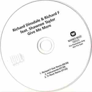 Richard Dinsdale & Richard F Feat. Shawnee Taylor - Give Me More download flac mp3