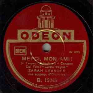 Zarah Leander - Merci, Mon Ami ! / Ich Hab' Vielleicht Noch Nie Geliebt download flac mp3