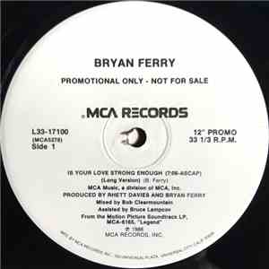 Bryan Ferry - Is Your Love Strong Enough download flac mp3