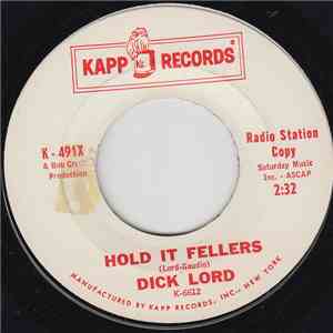 Dick Lord - Hold It Fellers download flac mp3