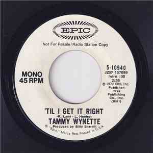 Tammy Wynette - 'Til I Get It Right download flac mp3