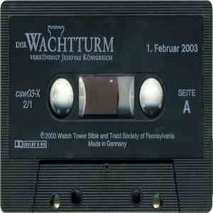 Unknown Artist - Der Wachtturm: 1. Februar 2003 download flac mp3