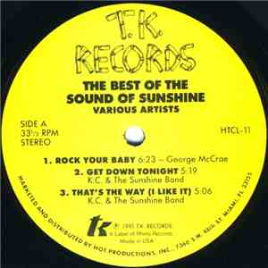 Various - The Best Of The Sound Of Sunshine download flac mp3