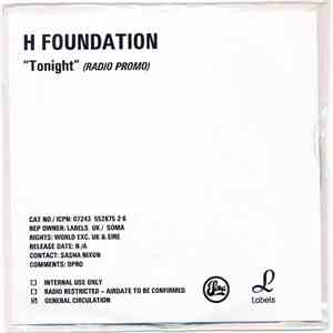 H Foundation - Tonight (Radio Promo) download flac mp3
