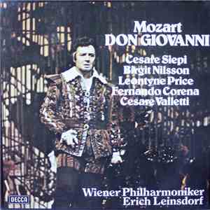 Mozart - Erich Leinsdorf, Cesare Siepi, Birgit Nilsson, Leontyne Price, Fernando Corena, Cesare Valletti - Don Giovanni download flac mp3