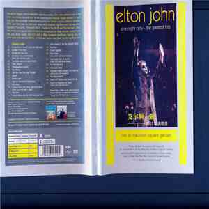 Elton John - One Night Only-The Greatest Hits-Live At Madison Square Garden download flac mp3